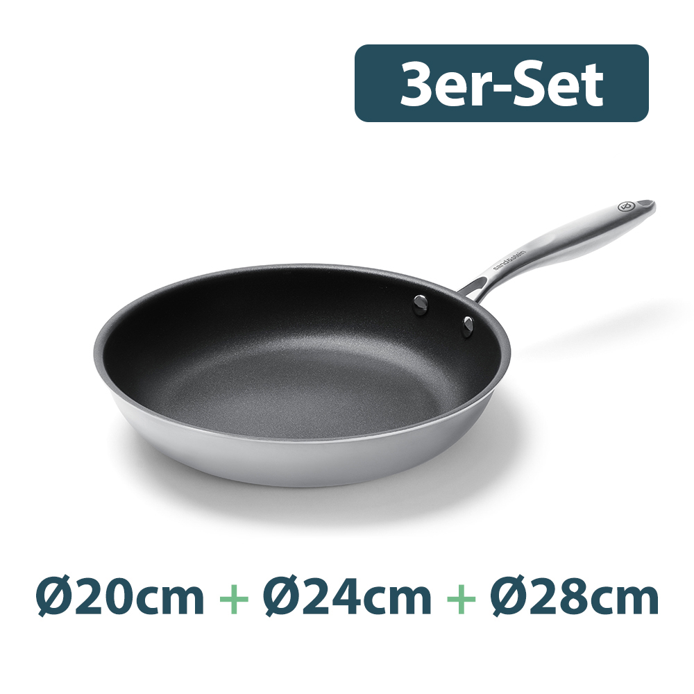 CoatedSteel Classic – 3er-Set